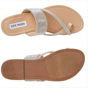 STEVE MADDEN Women's Valaria` Rhinestone Sandals